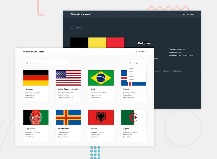 Country Finder screenshot