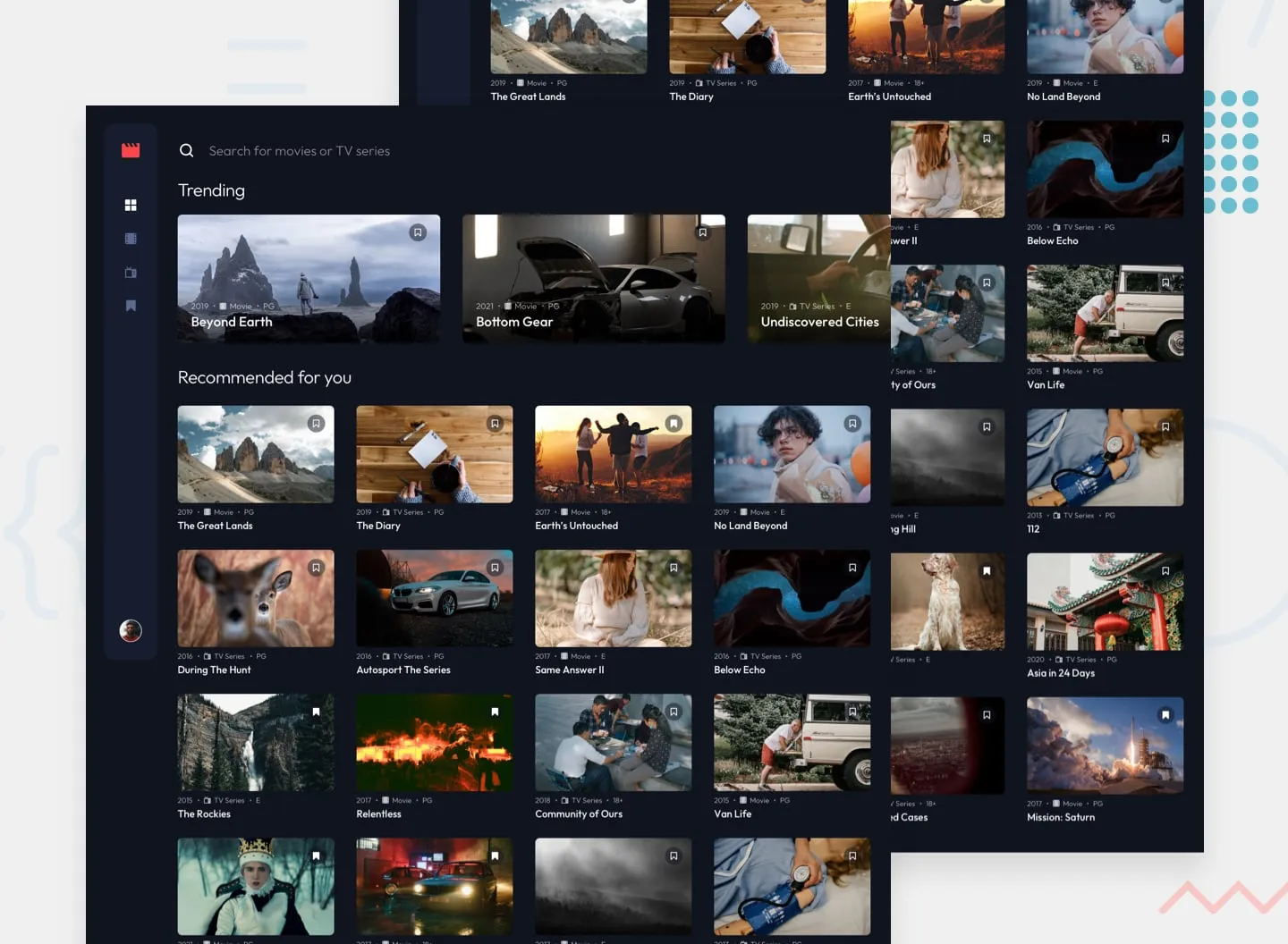 Entertainment App screenshot